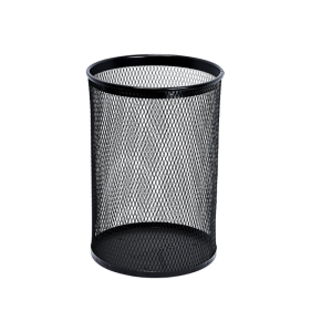 85962 Kруглoe мусорное ведро, черный цвет​ SANELA
