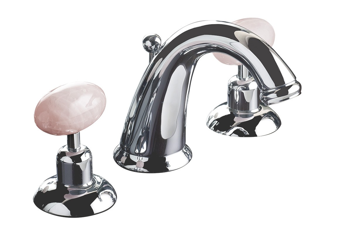 2108 ** 09C Смеситель для умывальника Nicolazzi Series Cristallo di Rocca 