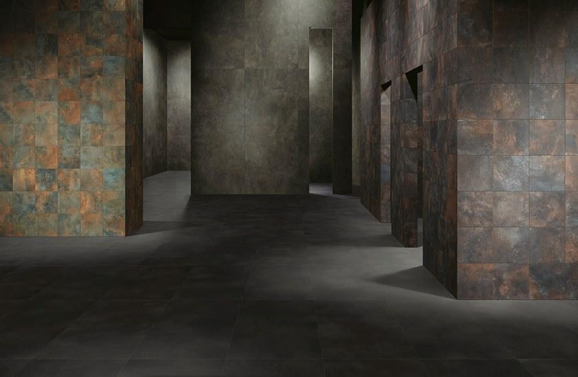 Ceramiche Caesar Стены / напольная плитка из керамогранита под металл Relate sun-id-1456064 - Вид №1