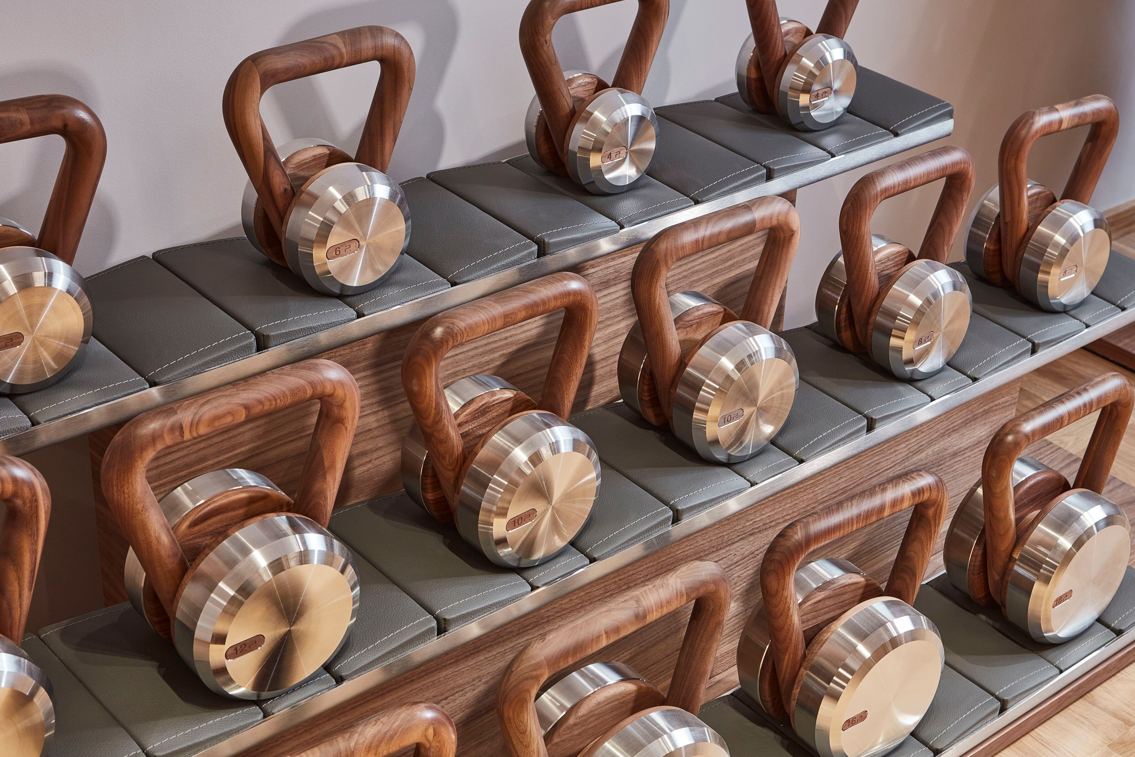 Набор гирь из нержавеющей стали и дерева PENT Lova ARCH-00069856 - Вид №3