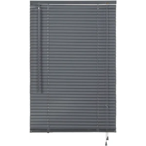 Жалюзи 50x155 см ПВХ цвет графит