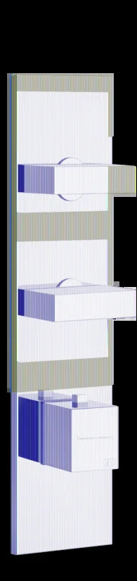 Смеситель для душа 43024 710 Gessi Inverso ЛАТУНЬ PVD