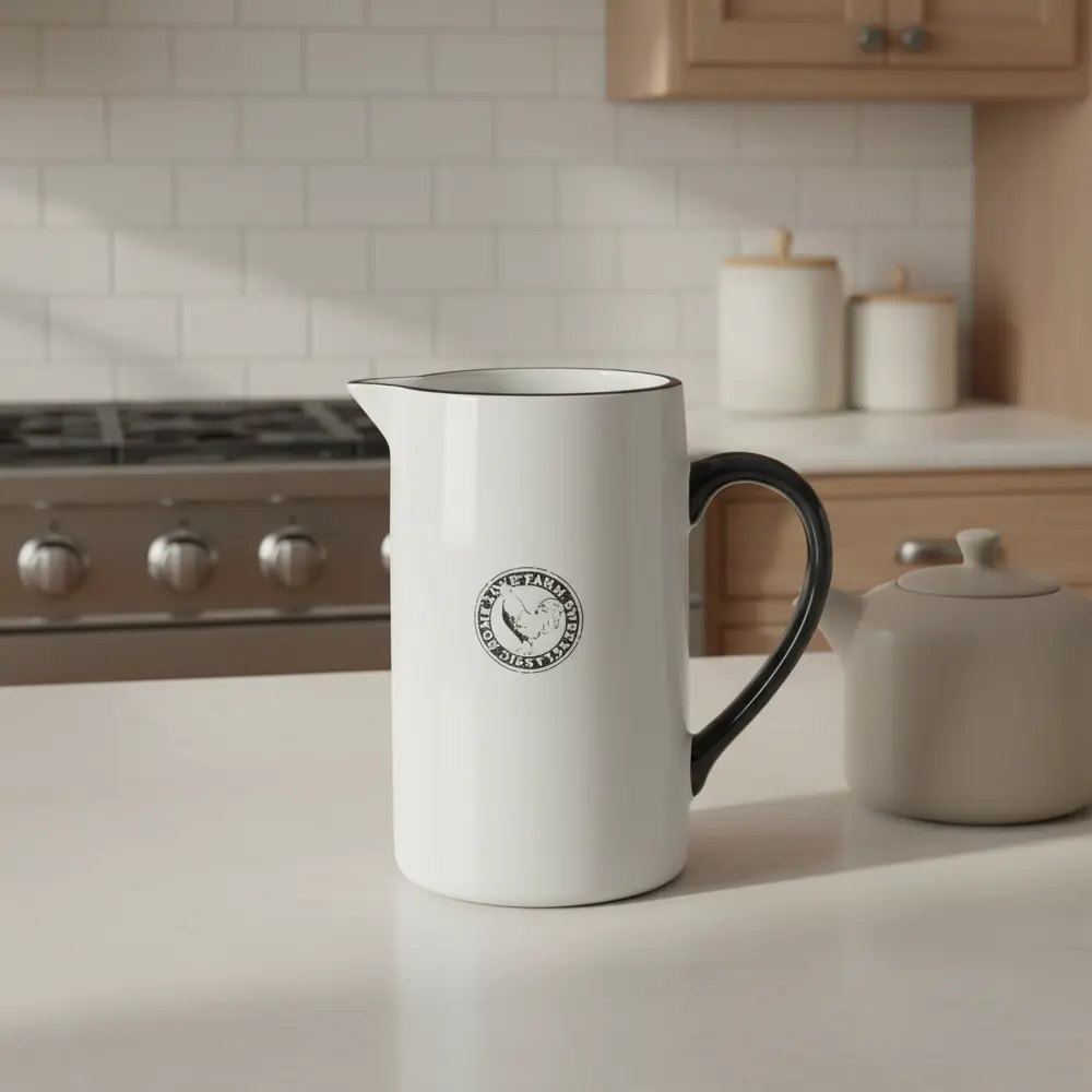 Кувшин 1.2 л Vidage керамика цвет бежевый Santreyd STLM-2204142