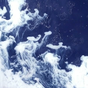 Арт-панель на холсте Alex Turco Liquid Dreams Blue Souls