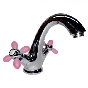 042-G SPECTRUM pink  Смеситель для умывальника  ARGO kran