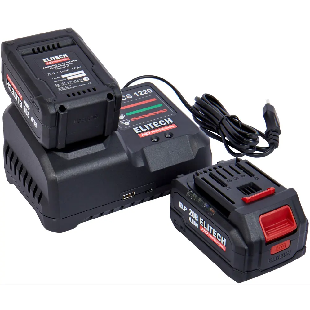 Elitech HD CD20ISL2 - профессиональная аккумуляторная дрель-шуруповерт с ударным механизмом 89409771 STLM-1568851 - Вид №7