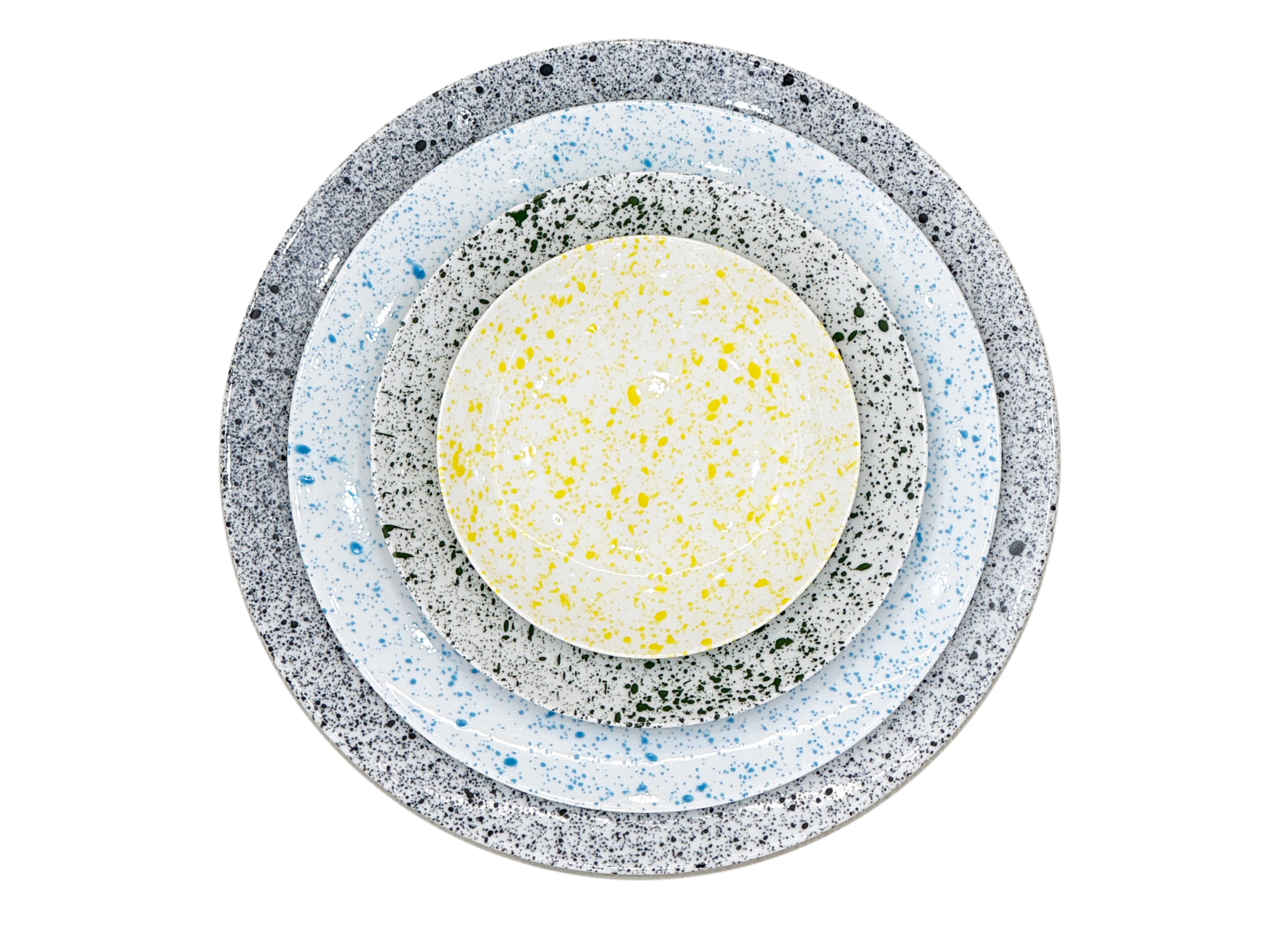 Набор фарфоровых сервировочных тарелок Non Sans Raison Splash ARCH-00089927 - Вид №4