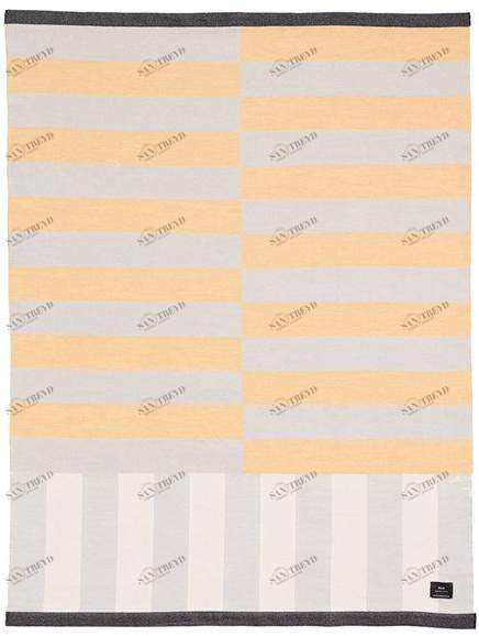 Hem Плед из шерсти мериноса Stripe sun-id-1508209