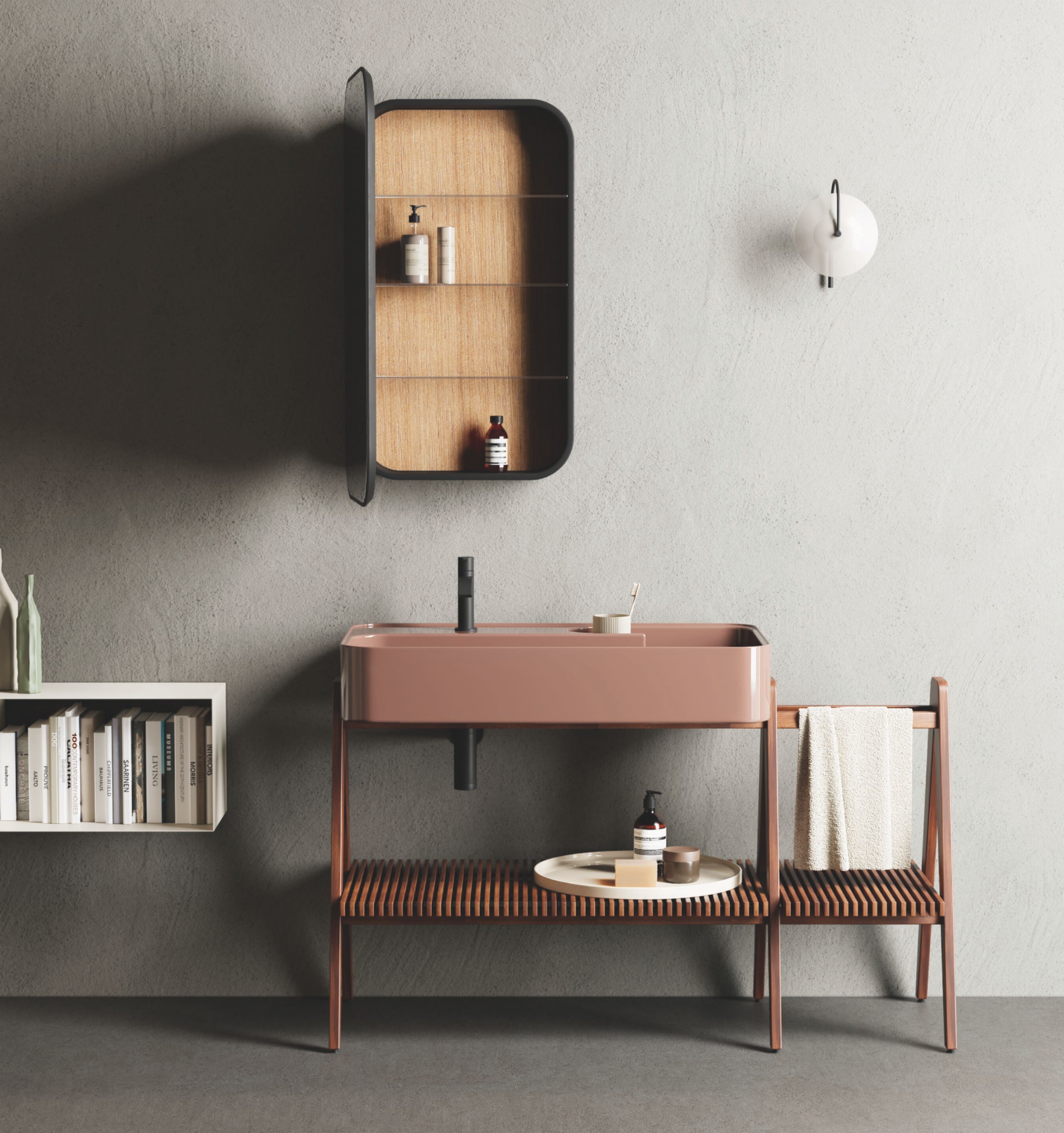 Консоль для умывальника iroko Nic участок ARCH-00094052 - Вид №3