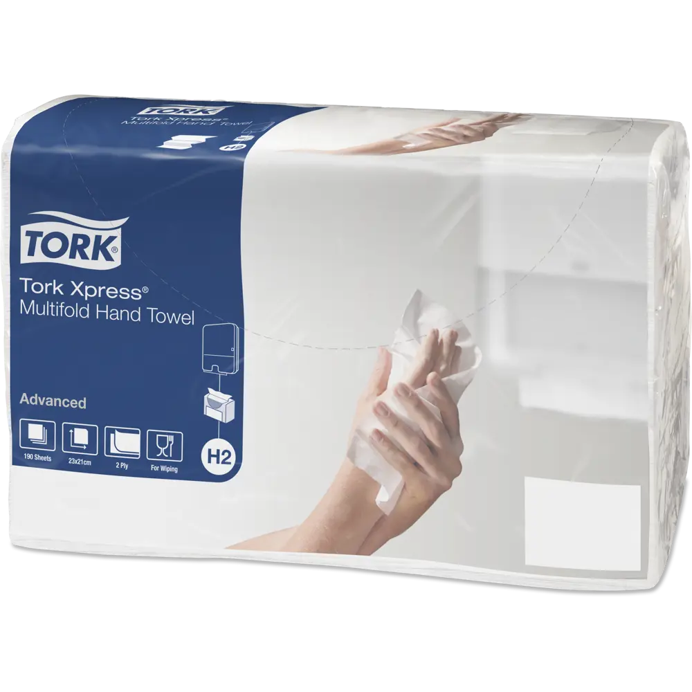 Бумажные полотенца Tork Multifold одноразовые 190 шт STLM-2200547 - Вид №1
