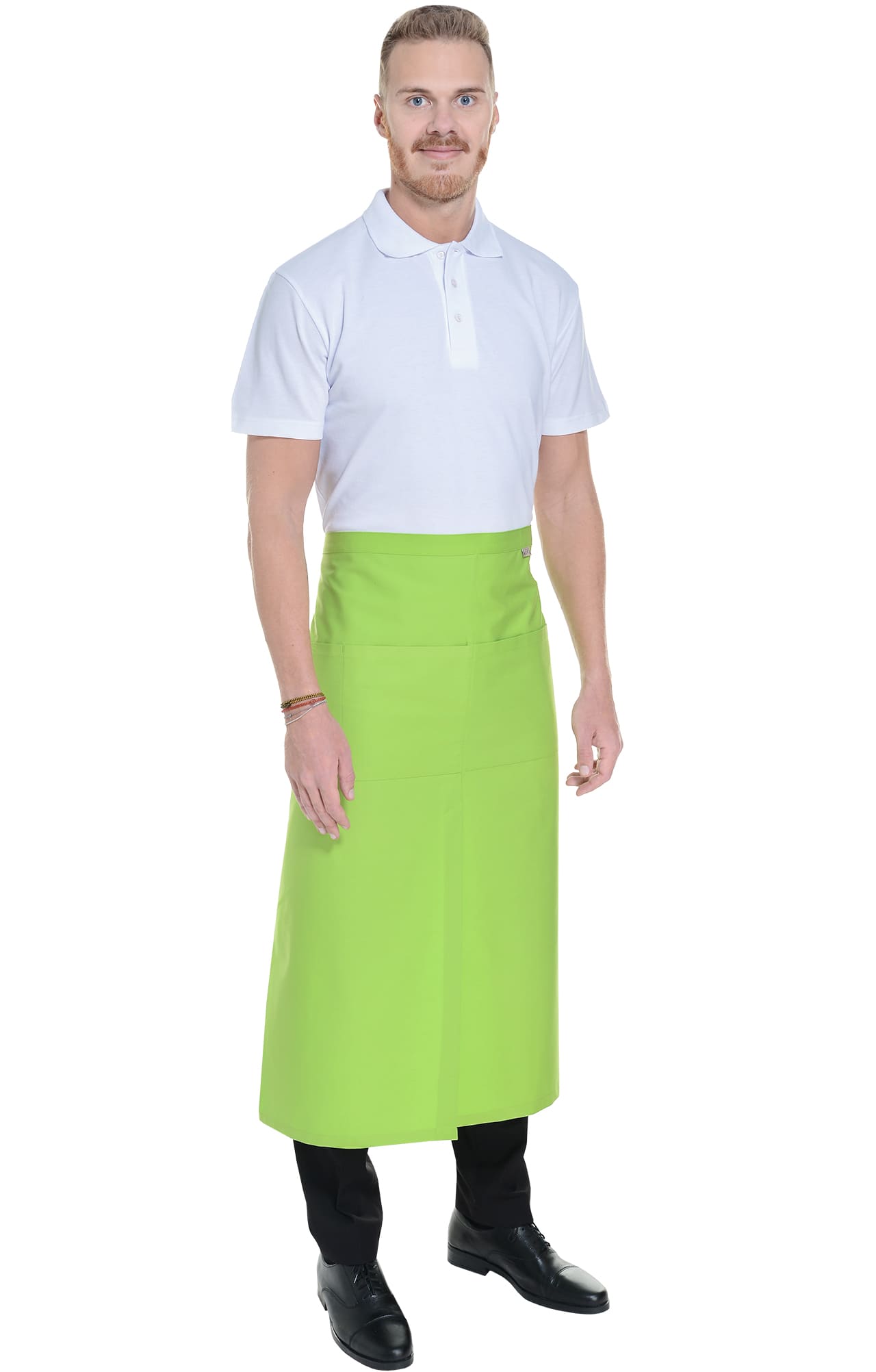 60402 Фартук удлиненный spring green (весенний зеленый) FLORA  Одежда для официантов  размер  - Вид №10