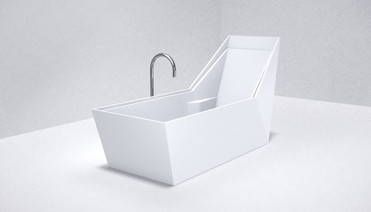 Ванна из искусственного мрамора  Sampan Apaiser 5724