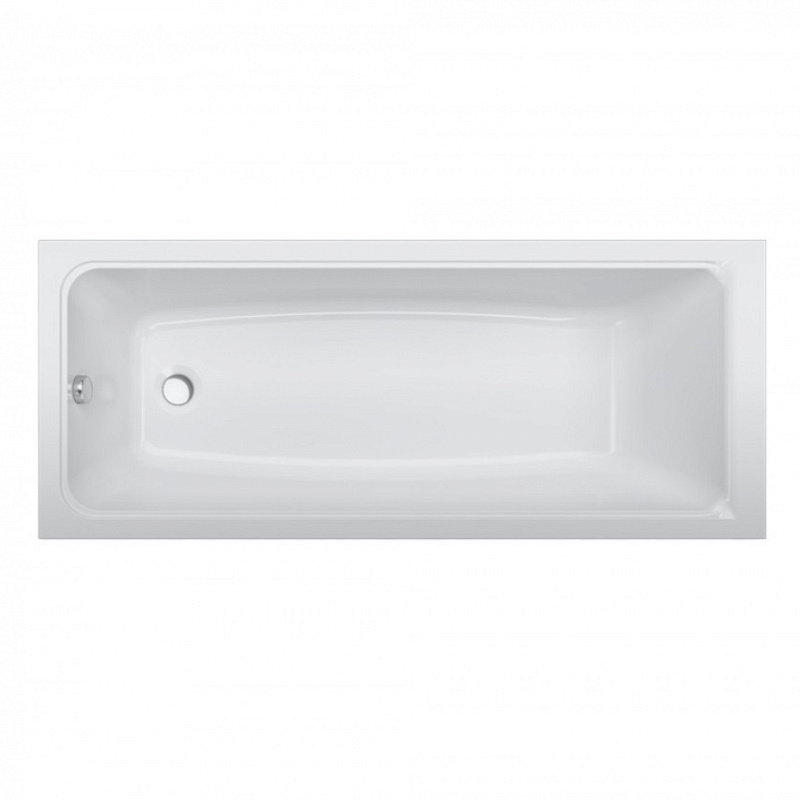 W90ASET-150W90BS80CT Ванна 150x70 с каркасом и шторкой на борт ванны W90BS-080-140CT AM.PM Gem - Вид №1