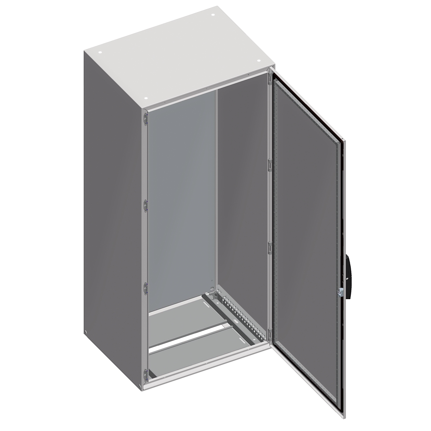 NSYSM18840P Шкаф напольный , 800x1800x400мм, IP55, сталь Schneider Electric Spacial 