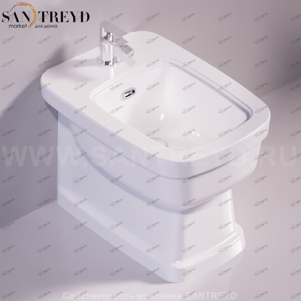 EVO04BIANCO Биде напольное Evolution Simas