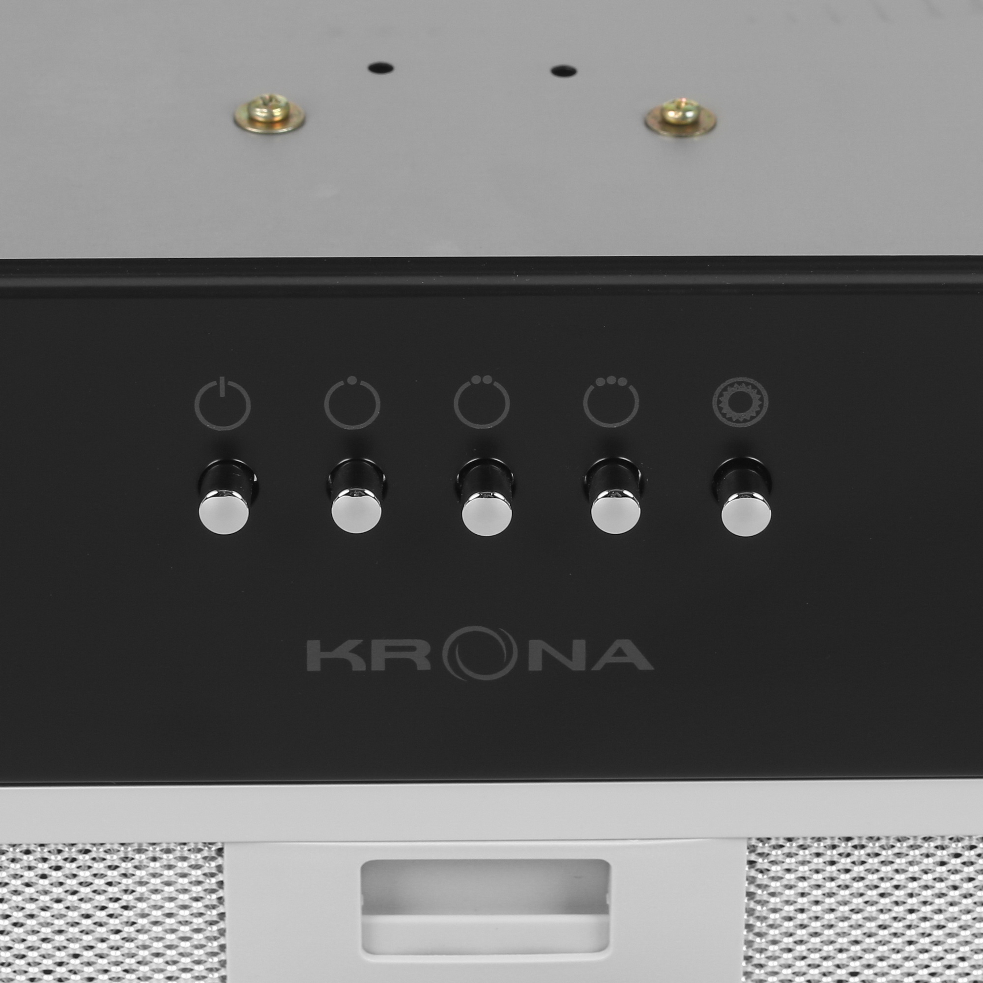 8184303 Вытяжка полновстраиваемая KRONA RUNA 600 PB черный STDN-0042426 - Вид №4