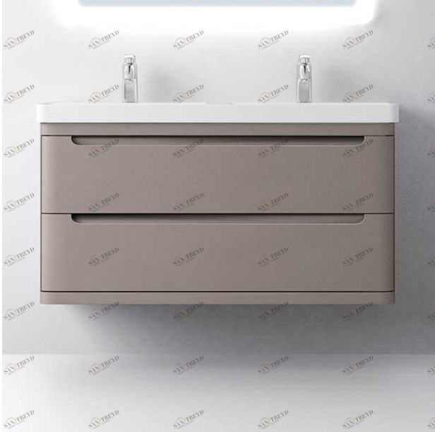 Avila Dos Тумба с двойной раковиной LOOP 120 Color 49 Trendy LOOP TRENDY 2706212N49