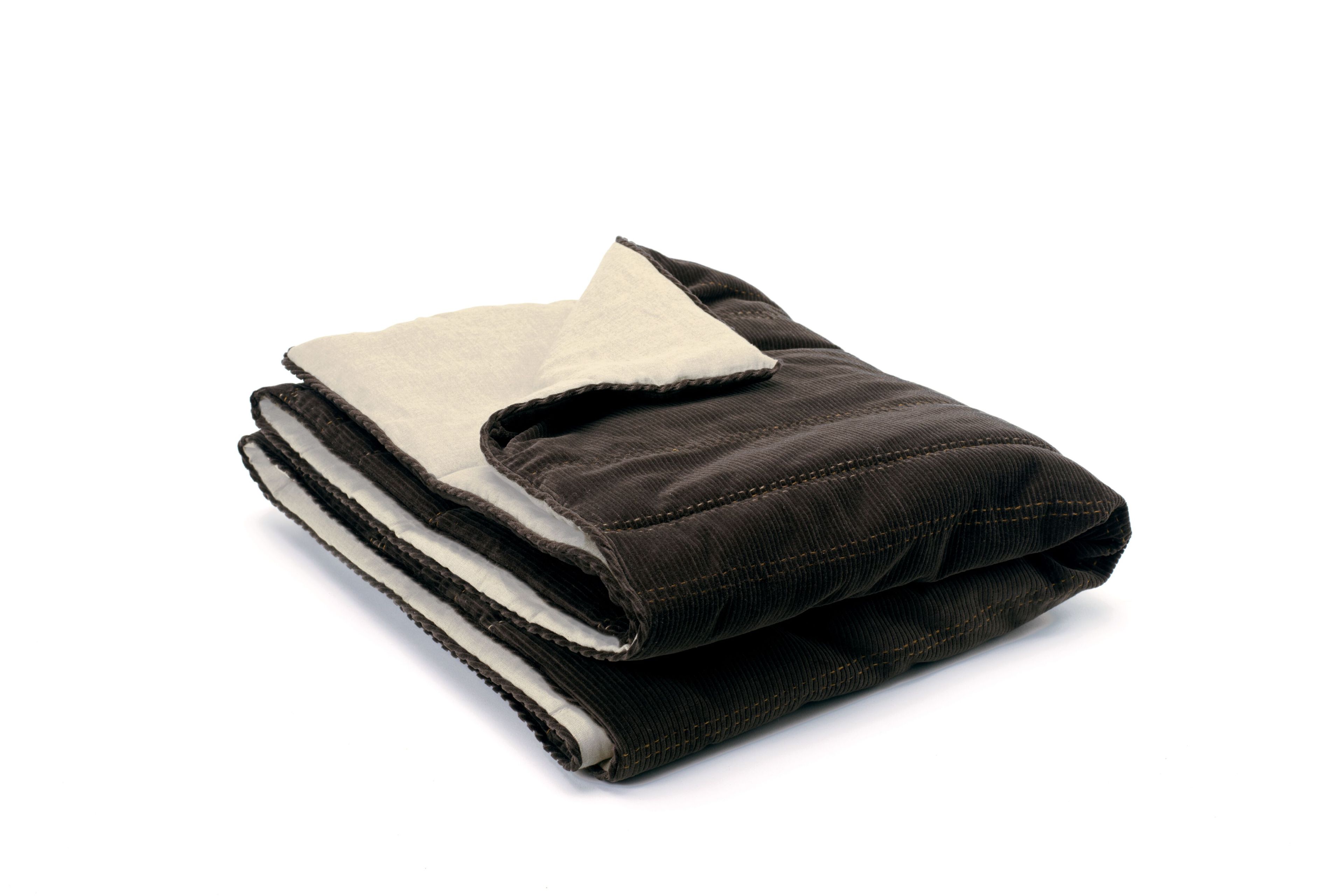 Бархатное стеганое одеяло с ручной вышивкой Élitis VIRGINIA ARCH-00078175 - Вид №2