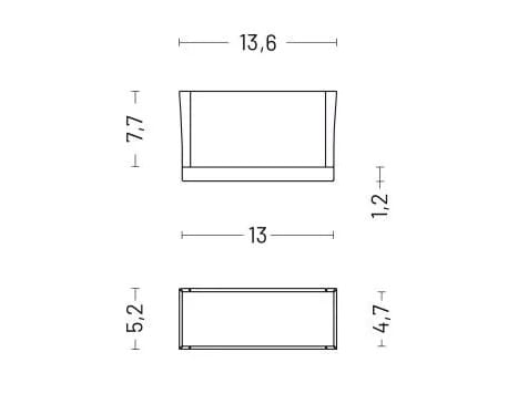 Светодиодный потолочный светильник из стекла и алюминия [LND] общие ARCH-00097067 - Вид №60