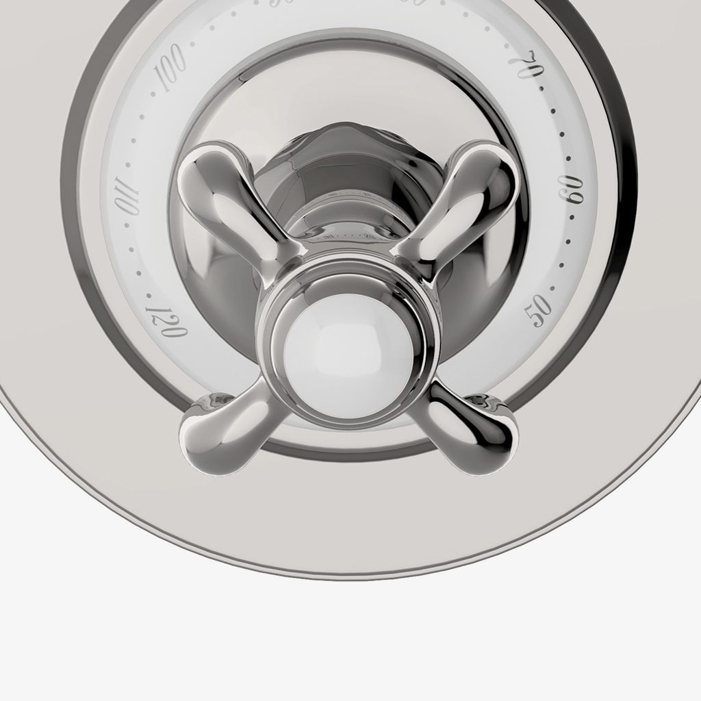 ETTH26 Облицовка термостатического регулирующего клапана Etoile с металлической поперечной рукояткой Waterworks - Вид №1