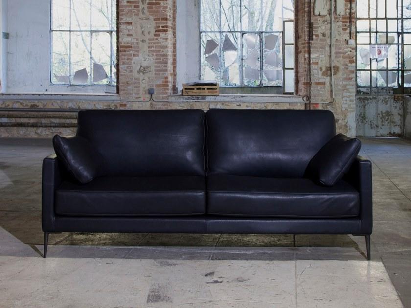 Duvivier Canapés 3-х местный кожаный диван со съемным чехлом Chantaco Chanxd21, chanxd22, chanxd23 - Вид №2