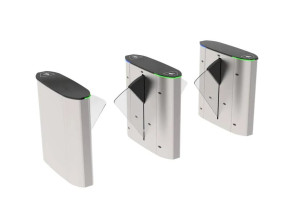 Моторизованный дверной проем со скрытыми дверями