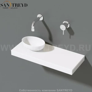 HA67000012 Накладная раковина на столешницу  прямоугольная Effegibi