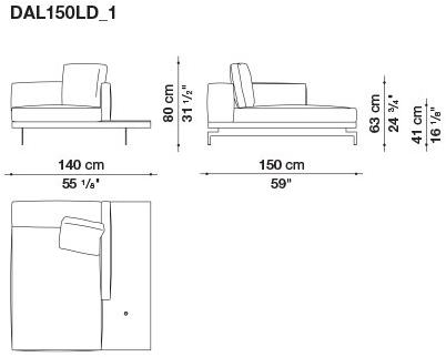 B&B Italia 3-х местный тканевый диван Dock sun-id-1376507 - Вид №189