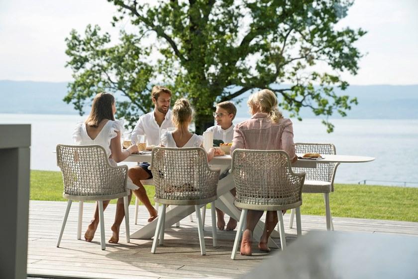 Varaschin Садовое кресло из веревки с подлокотниками Emma 236p1 - Вид №18