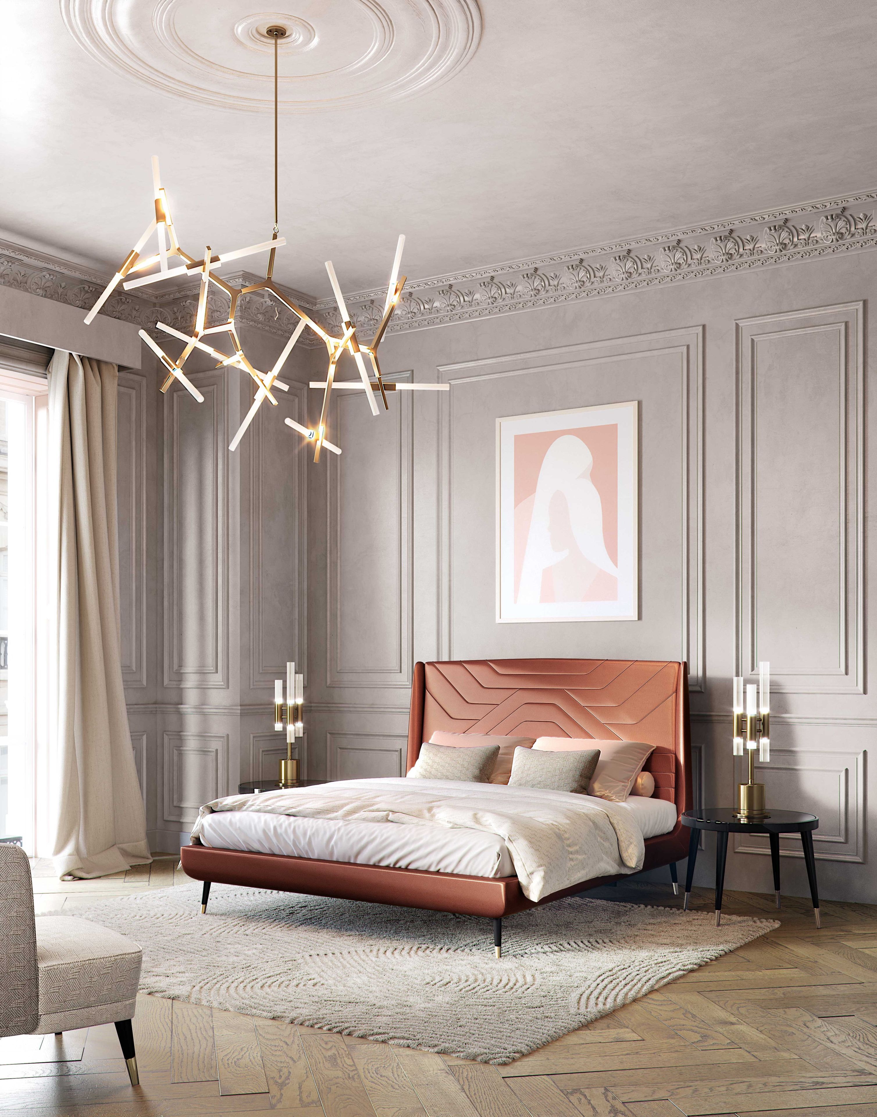 Высокий круглый деревянный журнальный столик Capital Collection BLACK TIE D70 ARCH-00087692 - Вид №2