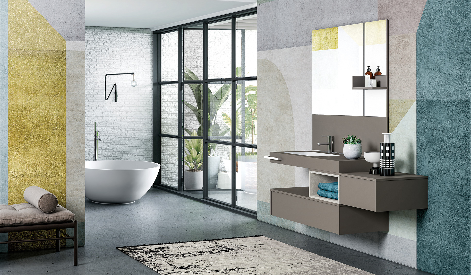 Kami 18 – 04 Mastella  Kami  Комплект мебели для ванной