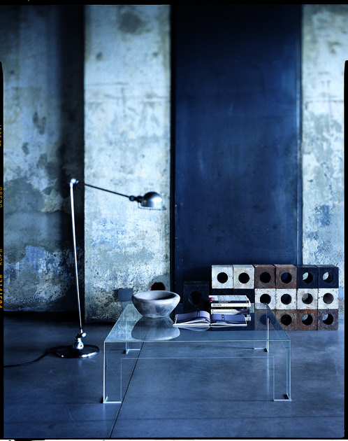 Glas Italia Низкий квадратный журнальный столик из хрусталя Atlantis sun-id-1456065 - Вид №2