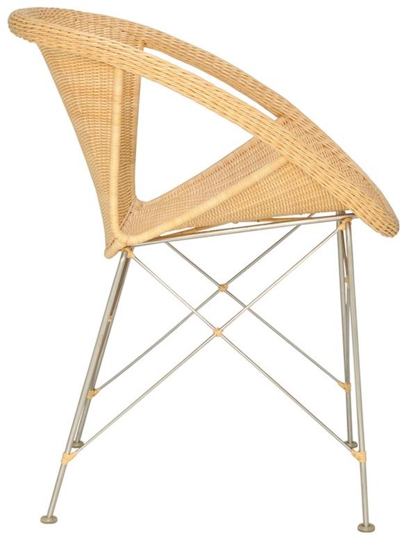 JANUS et Cie Стул из ротанга с подлокотниками Suki sun-id-1458892 - Вид №1