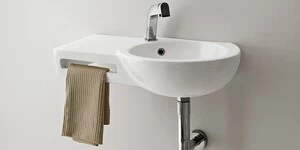 40006 Подвесная раковина настенная овальная Althea Ceramica  белая