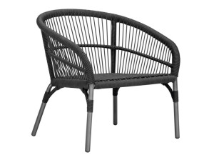 Полипропиленовое садовое кресло с подлокотниками