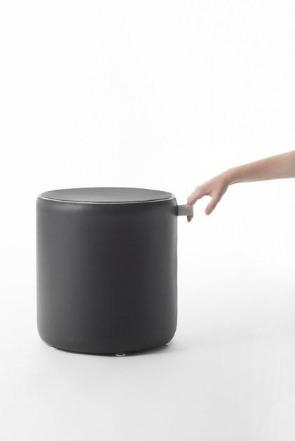 Segis Пуф из мягкой кожи Agorà Agora sun-id-1418490 - Вид №3