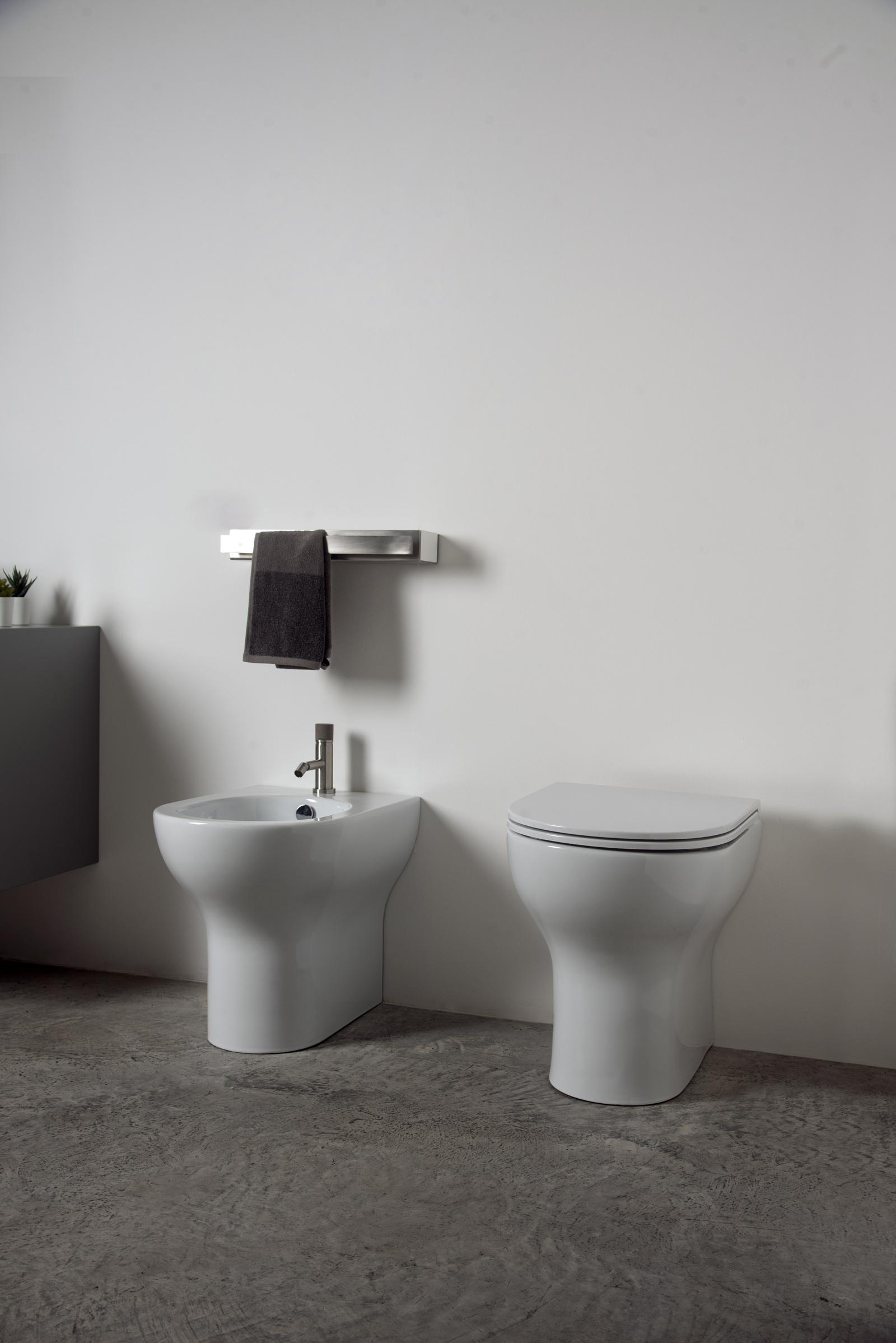 SPBI010 Напольное биде приставное GSG CERAMIC Speed - Вид №2