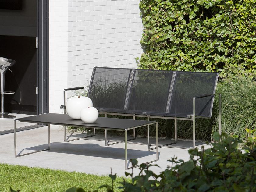 FueraDentro Прямоугольный журнальный столик в современном стиле из нержавеющей стали Cima sun-id-1408645 - Вид №3