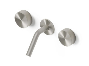 Смеситель для раковины из нержавеющей стали с 3 отверстиями