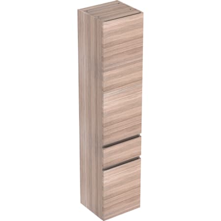 869002000 Высокий шкафчик Geberit Renova Plan с двумя дверями и одним выдвижным ящиком Geberit  - Вид №6