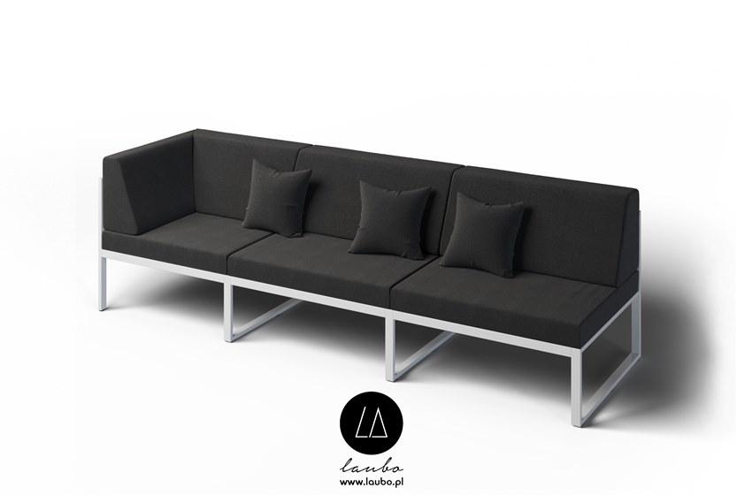 Laubo Левый угол 3-х местный садовый диван Formal sun-id-1501429 - Вид №1