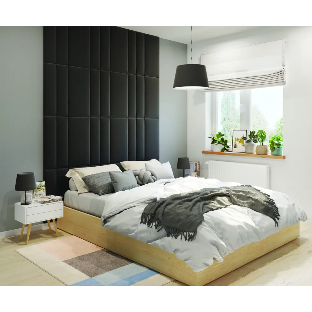 Панель тканевая Vilo 150x600 мм цвет бирюзовый 85517693 STLM-2116450 Santreyd  - Вид №2