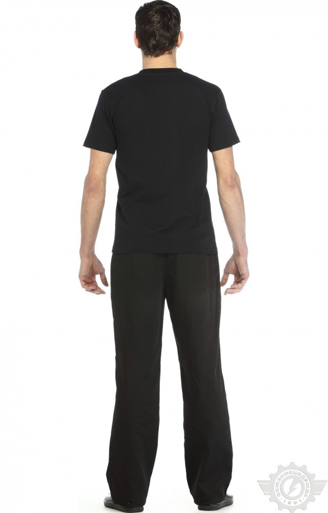 4958263 Футболка темно-синяя  Одежда для официантов  размер XS (42-44) Спецодежда  - Вид №9