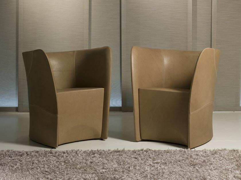 i 4 Mariani Кожаное кресло с подлокотниками Papillon sun-id-1407540 - Вид №4