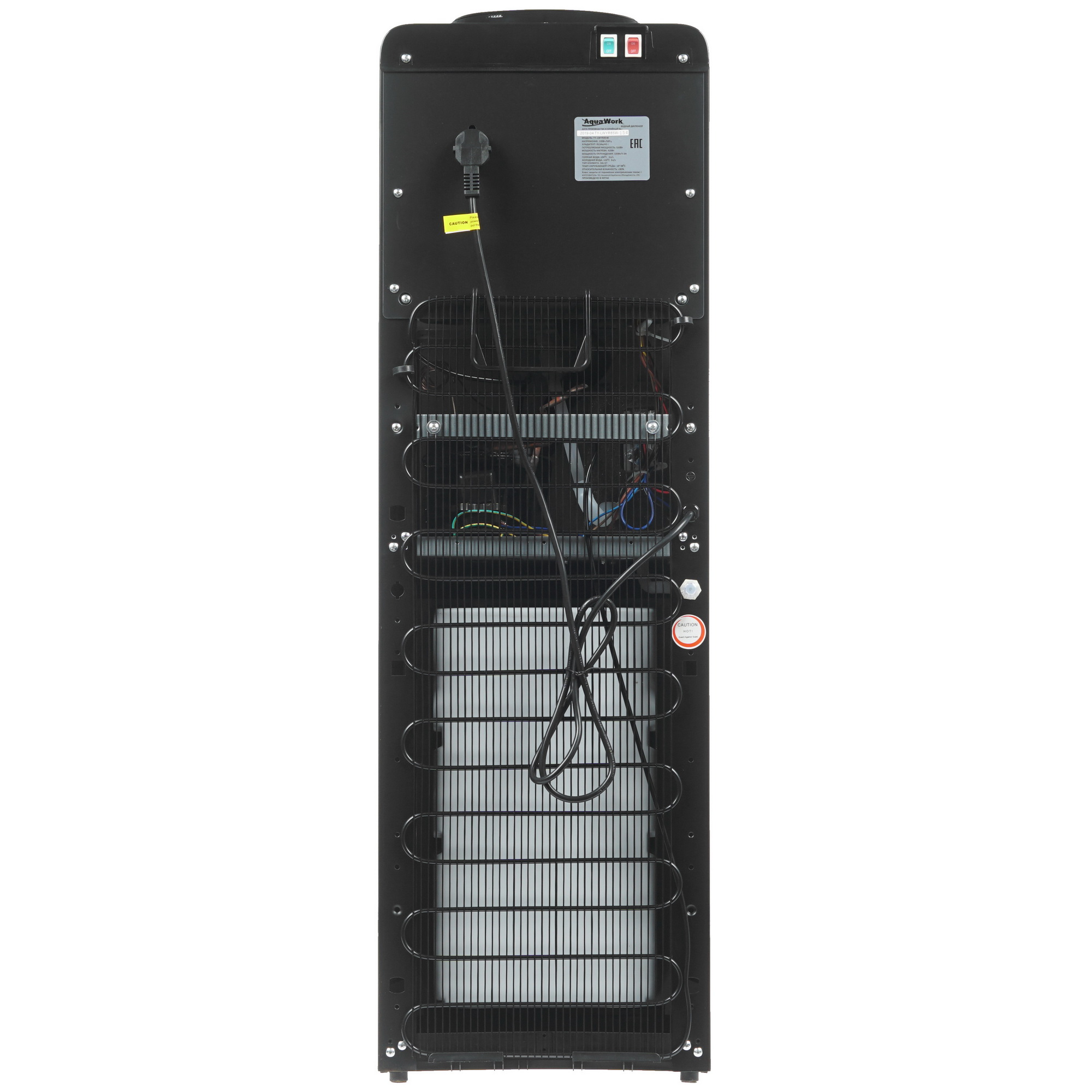 8131651 Диспенсер Aqua Work TY-LWYR85W черный STDN-0049071 - Вид №5