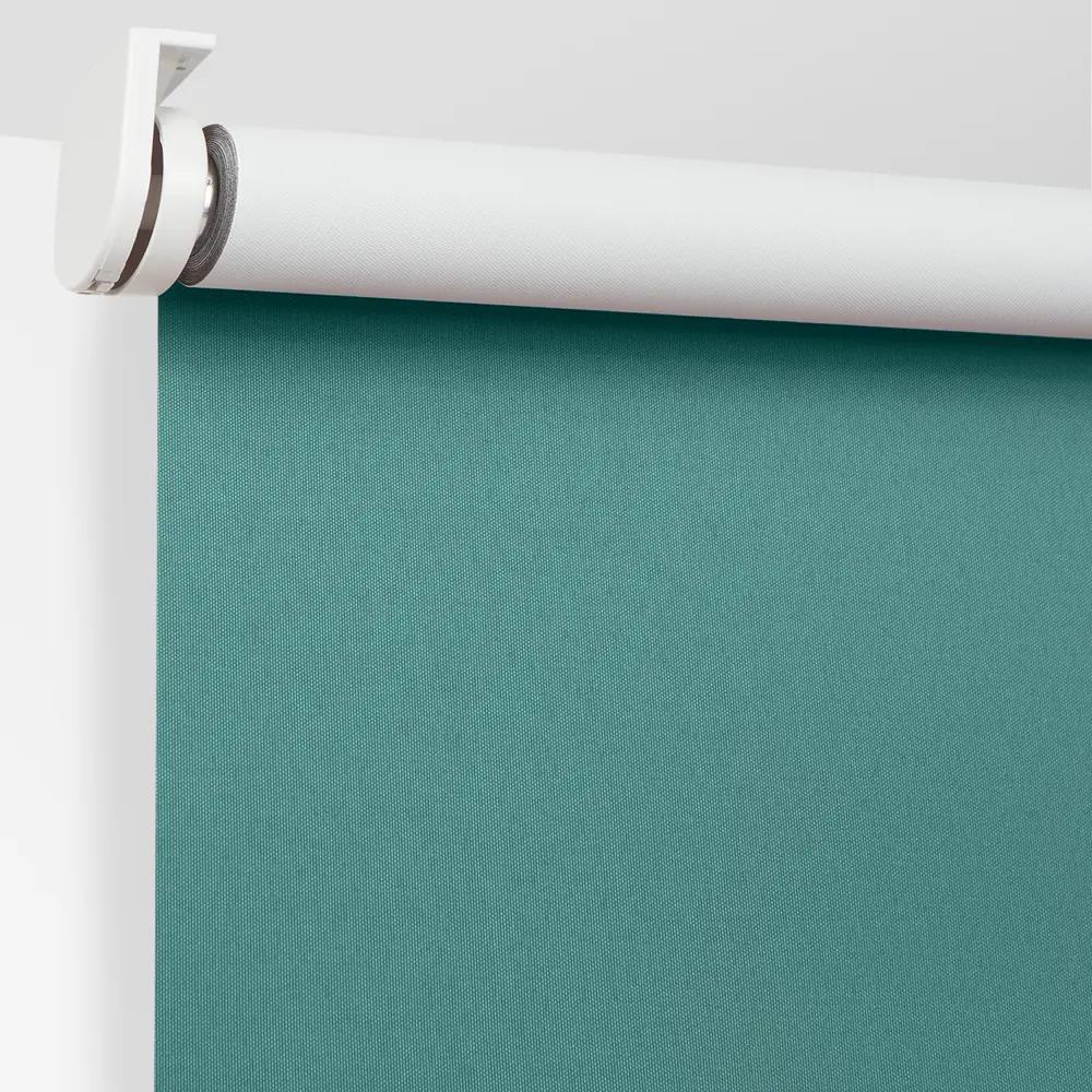 Штора рулонная блэкаут Inspire Santos 140x175 см бирюзовая Celadon 2 82692249 STLM-2083439 - Вид №3
