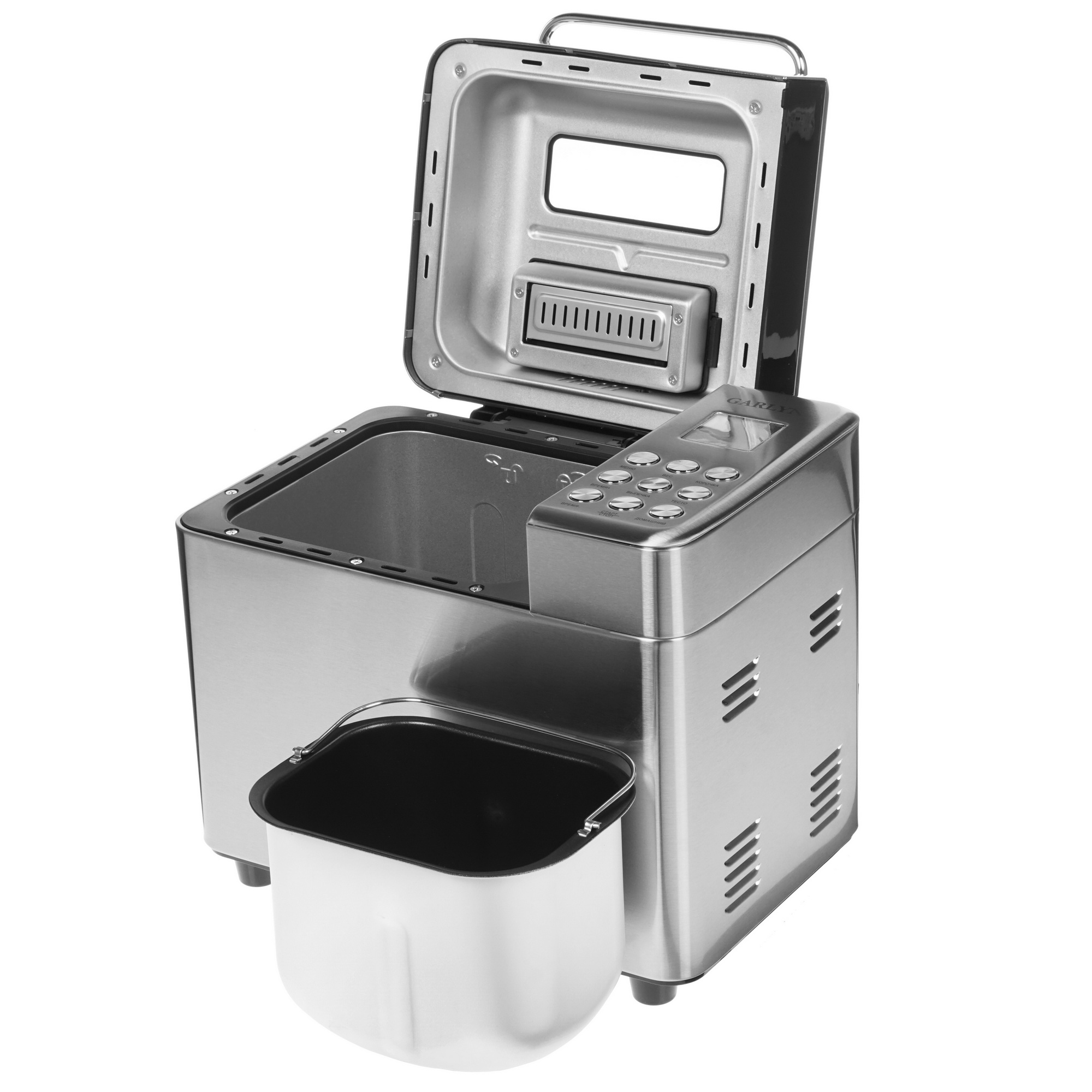 8167619 Хлебопечь Garlyn Home BR-1000 серебристый STDN-0036534 - Вид №6