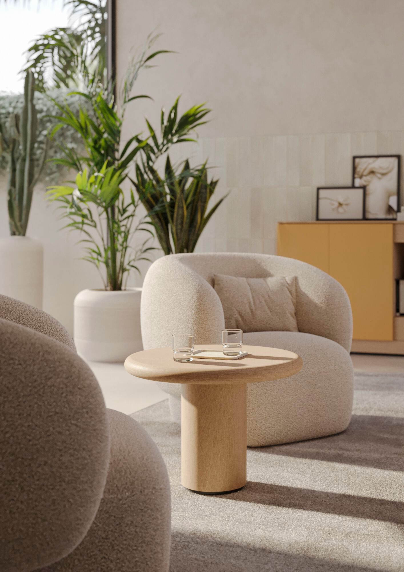 Круглый журнальный столик PROF богиня ARCH-00021963 - Вид №3