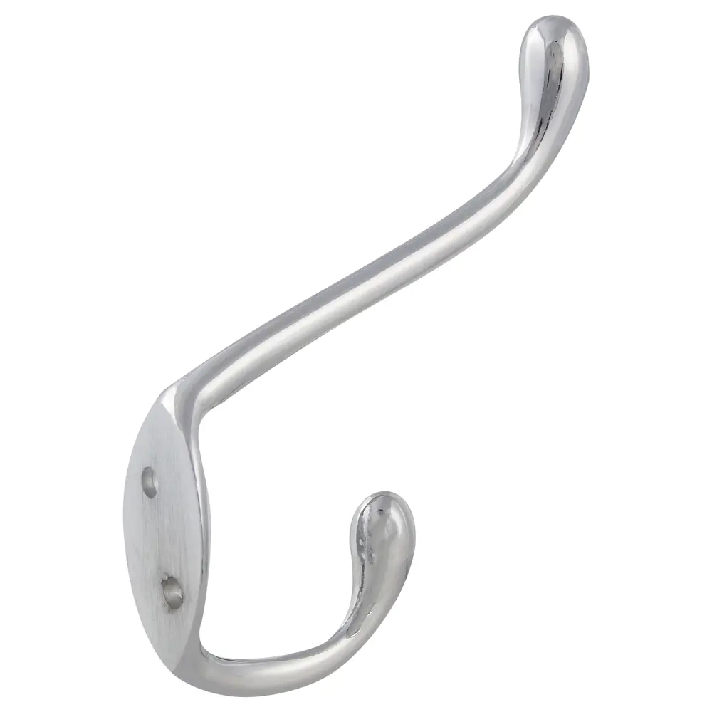 Крючок для пальто и шапки Jumbo, металл, цвет хром LAMPLANDIA STLM-2059350 - Вид №1