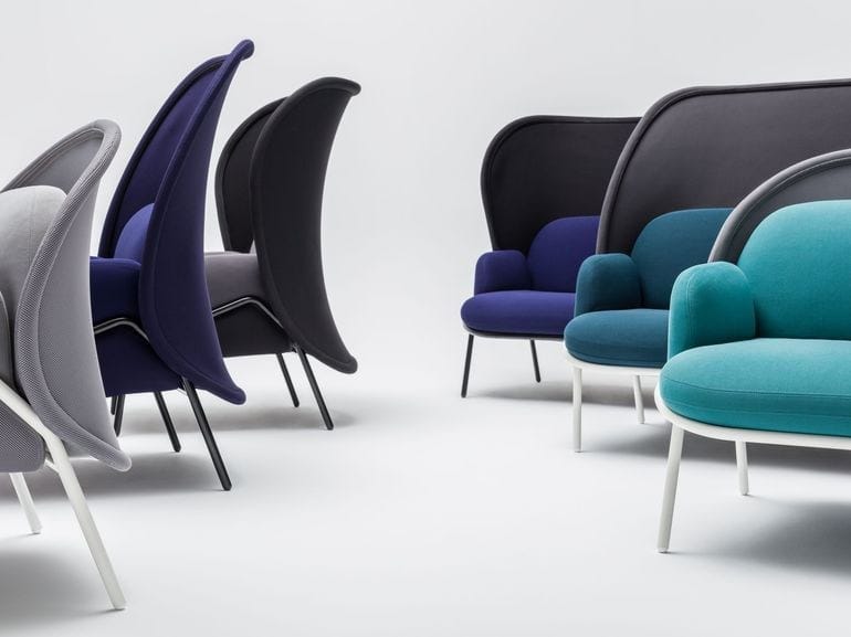 Тканевое кресло с высокой спинкой MDD сетка ARCH-00030484 - Вид №16